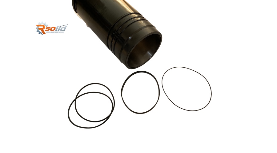 High Quality OEM Cylinder Liner 733615-01830 With RUBBER ORING for YAN MAR 6RY17P-GV 1000HP Marine Engine Repair Parts